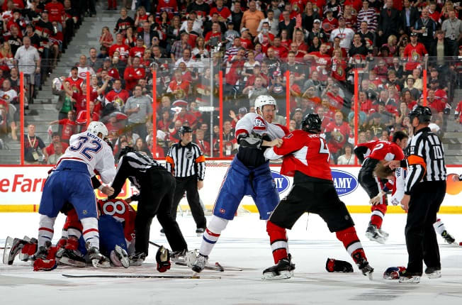 The growing Canadiens-Senators rivalry boiled over in Game 3 and portends more rough stuff.